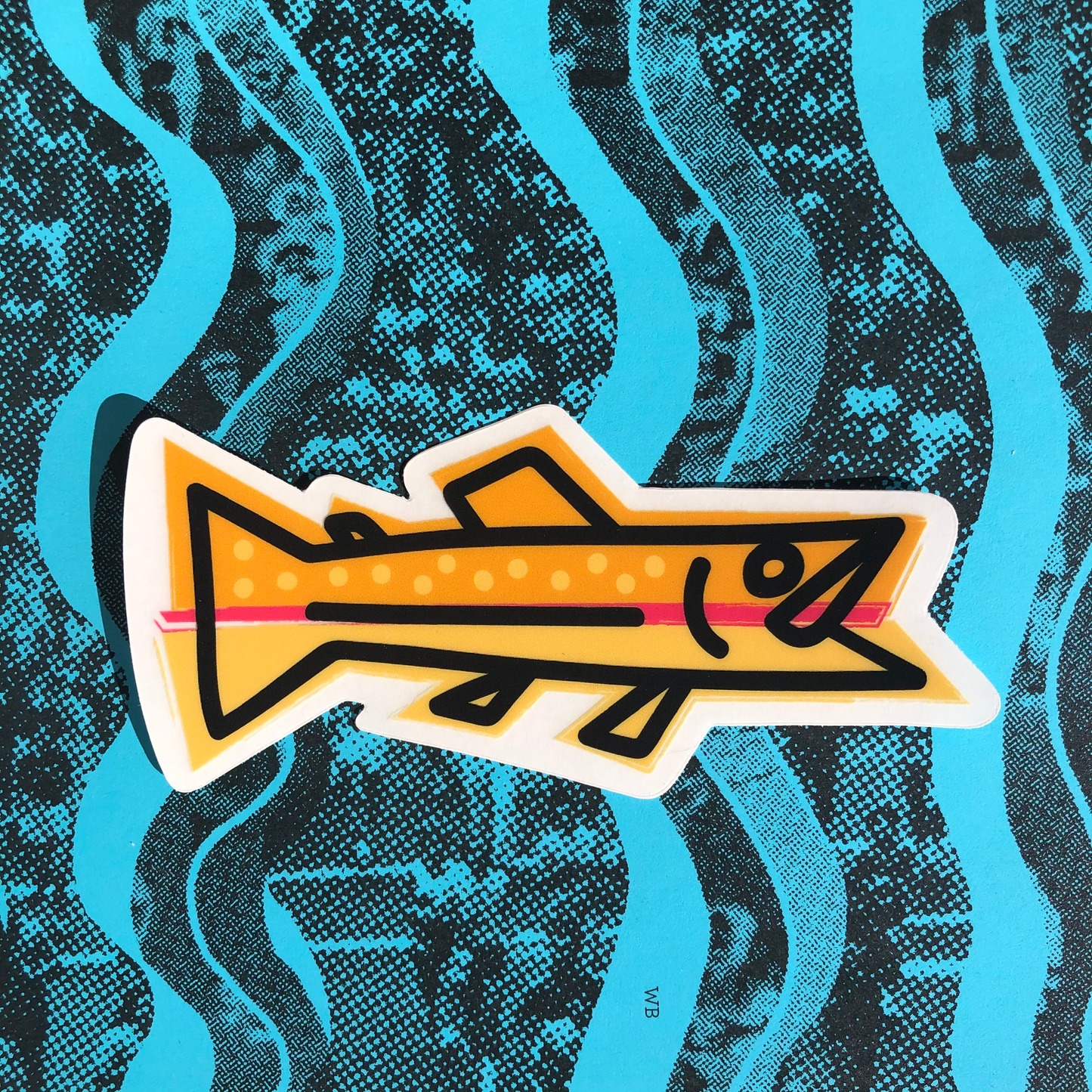 Thunderbird Design StudioIcon Trout Series - Clear DecalsIcon Trout Series - Clear DecalsSticker
Icon Trout Illustration series.
4" x 1.84" Clear decals are perfect to personalize your gear and whatever else you can stick it to.
10% of all proceeds are donated