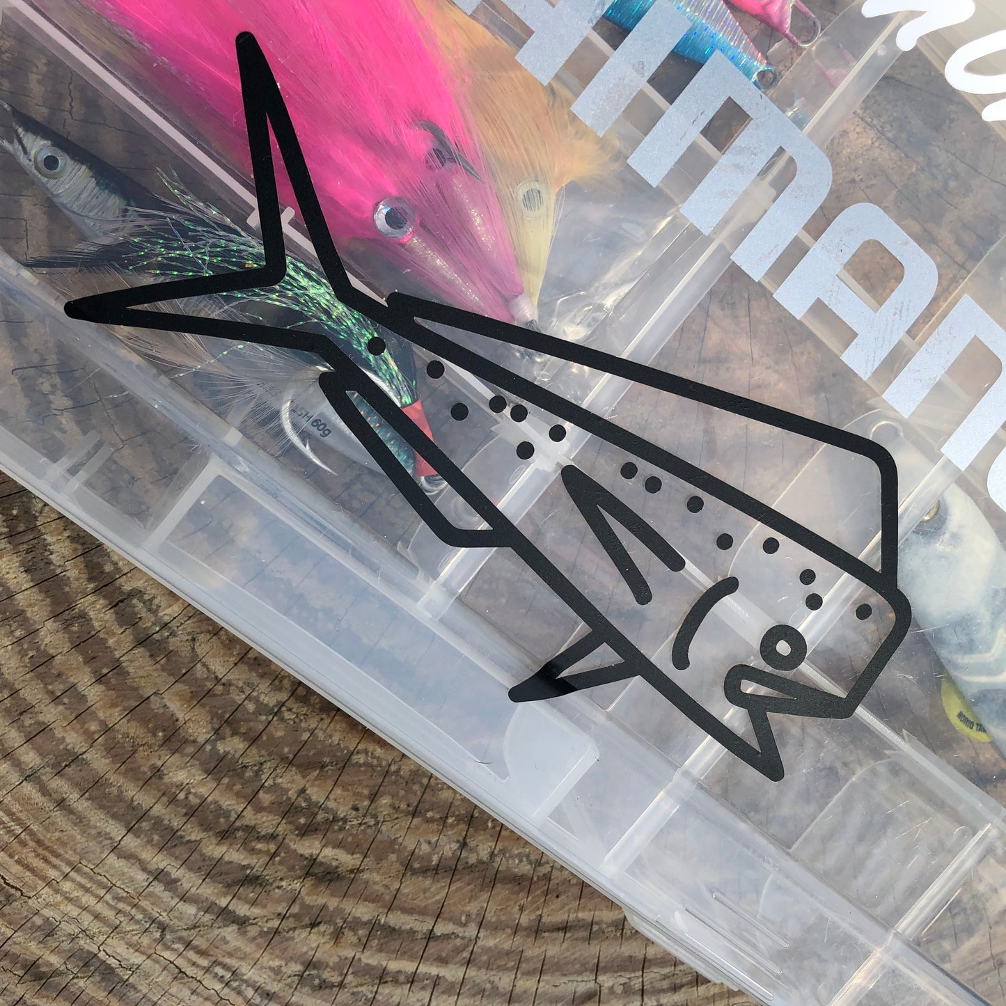 Thunderbird Design StudioMahi Mahi - Icon Series Transfer DecalMahi Mahi - Icon Series Transfer DecalDecorative Stickers
Icon Mahi Mahi Series
6" Transfer decals are perfect to personalize your gear and whatever else you can stick it to. For any saltwater angler who chases dorado.
D