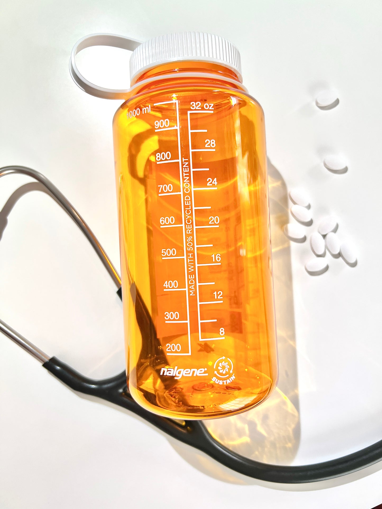 Prescription Meds | 32oz Wide Mouth Nalgene Bottle
