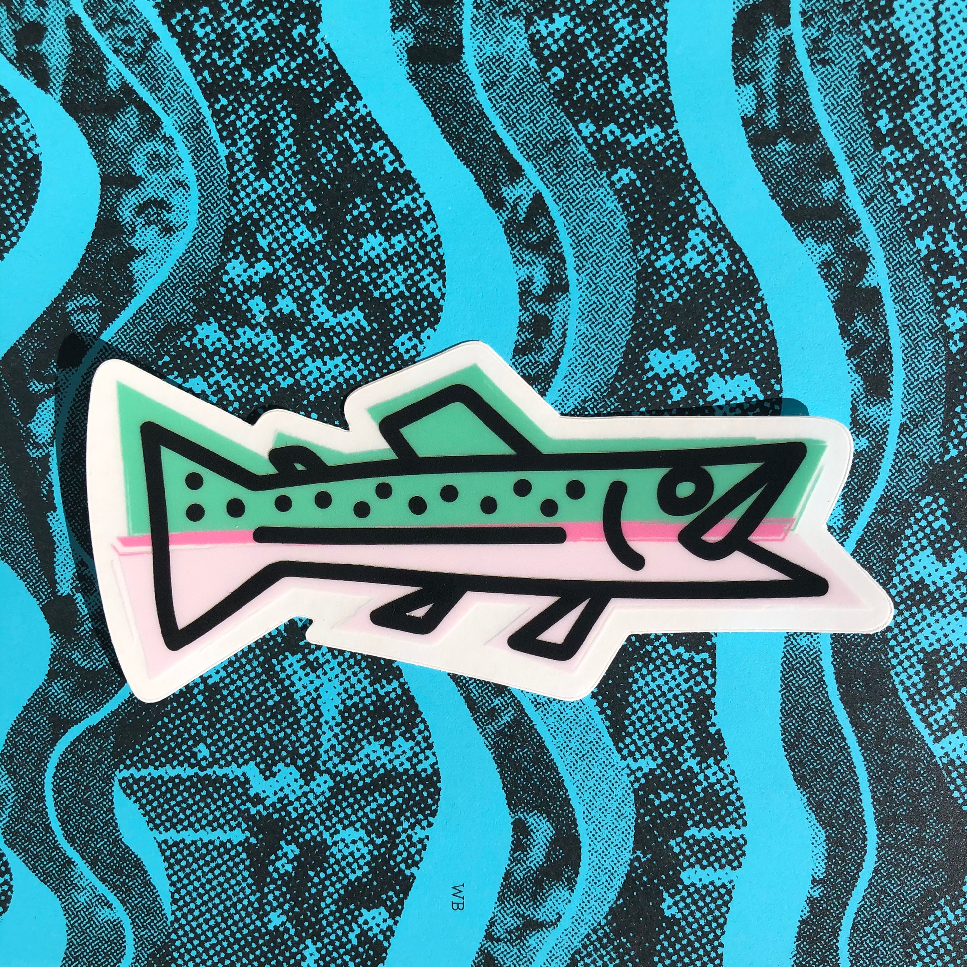 Thunderbird Design StudioIcon Trout Series - Clear DecalsIcon Trout Series - Clear DecalsSticker
Icon Trout Illustration series.
4" x 1.84" Clear decals are perfect to personalize your gear and whatever else you can stick it to.
10% of all proceeds are donated 