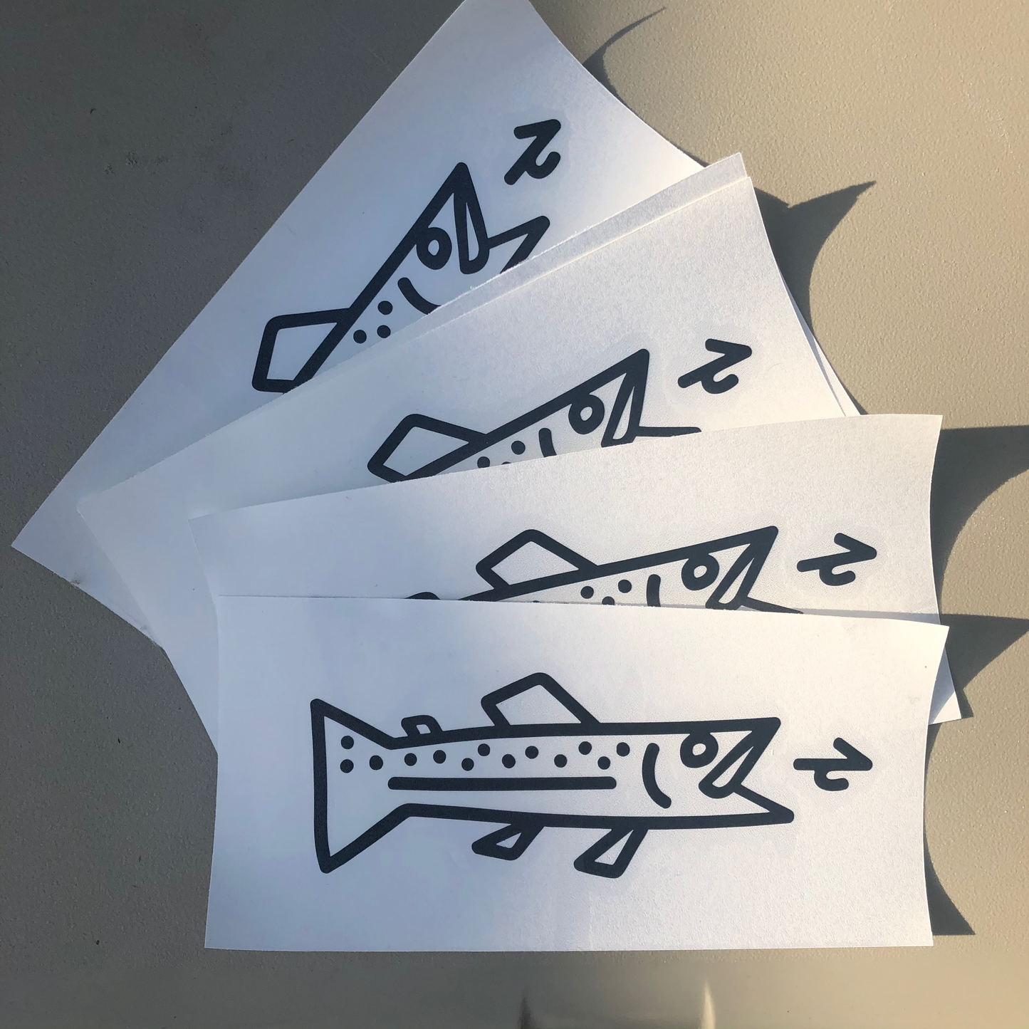 Thunderbird Design StudioIcon Trout Series - Transfer DecalsIcon Trout Series - Transfer Decals
6" Transfer decals are perfect to personalize your gear and whatever else you can stick it to. 
10% of all proceeds are donated to conservation efforts to help prot
